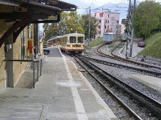 B&auml;hnle - Zahnradbahn zwischen Aigle und Leysin